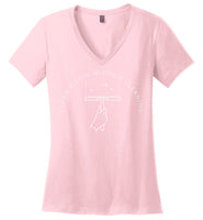 Clear Vision Window Cleaning - Essentials - District Made Ladies Perfect Weight V-Neck