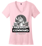 Seven Dimensions - Rebel Command 01 - District Made Ladies Perfect Weight V-Neck