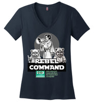 COABA - Rebel Command 01 - District Made Ladies Perfect Weight V-Neck