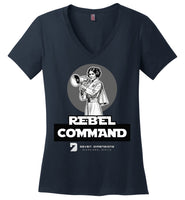 Seven Dimensions - Rebel Command 02 - District Made Ladies Perfect Weight V-Neck