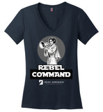 Seven Dimensions - Rebel Command 02 - District Made Ladies Perfect Weight V-Neck