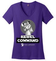 Seven Dimensions - Rebel Command 02 - District Made Ladies Perfect Weight V-Neck