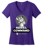 Seven Dimensions - Rebel Command 02 - District Made Ladies Perfect Weight V-Neck