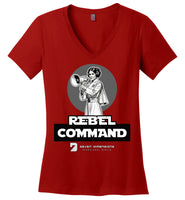 Seven Dimensions - Rebel Command 02 - District Made Ladies Perfect Weight V-Neck