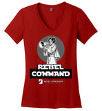 Seven Dimensions - Rebel Command 02 - District Made Ladies Perfect Weight V-Neck
