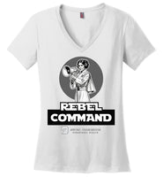 Seven Dimensions - Rebel Command 02 - District Made Ladies Perfect Weight V-Neck