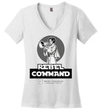 Seven Dimensions - Rebel Command 02 - District Made Ladies Perfect Weight V-Neck