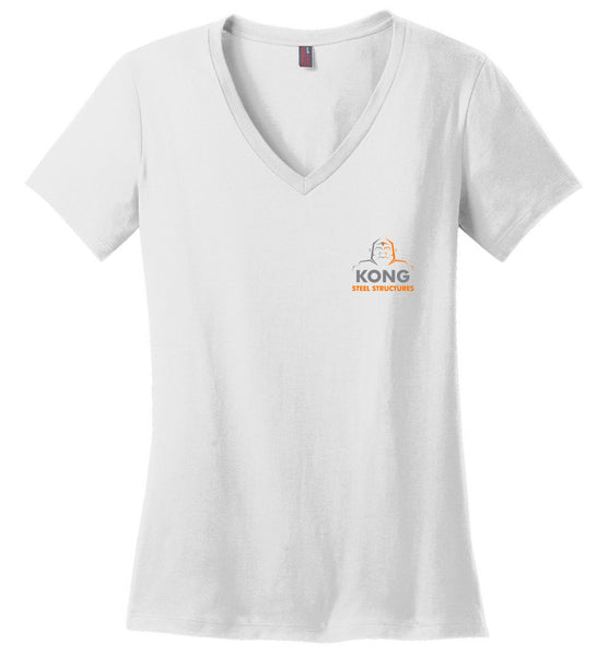 Kong Steel Structures - Essentials 02 - District Made Ladies Perfect Weight V-Neck