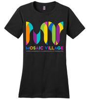 Mosaic Village - Essentials - District Made Ladies Perfect Weight Tee