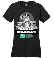 COABA - Rebel Command 01 - District Made Ladies Perfect Weight Tee