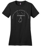 Clear Vision Window Cleaning - Essentials - District Made Ladies Perfect Weight Tee