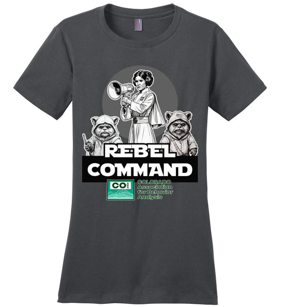 COABA - Rebel Command 01 - District Made Ladies Perfect Weight Tee