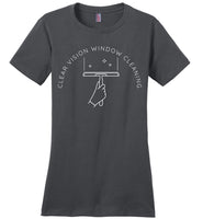 Clear Vision Window Cleaning - Essentials - District Made Ladies Perfect Weight Tee