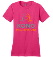 Kong Steel Structures - Essentials - District Made Ladies Perfect Weight Tee