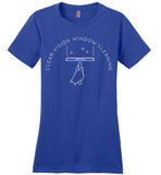 Clear Vision Window Cleaning - Essentials - District Made Ladies Perfect Weight Tee