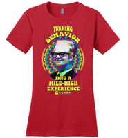 COABA - Turning Behavior Into A Mile-High Experience - District Made Ladies Perfect Weight Tee