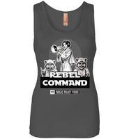 Public Policy Posse - Rebel Command 02 - Next Level Womens Jersey Tank