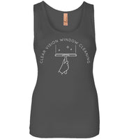 Clear Vision Window Cleaning - Essentials - Next Level Womens Jersey Tank