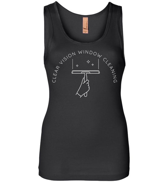 Clear Vision Window Cleaning - Essentials - Next Level Womens Jersey Tank