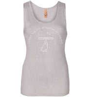 Clear Vision Window Cleaning - Essentials - Next Level Womens Jersey Tank