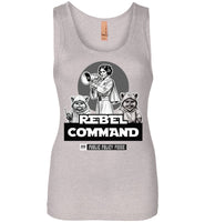 Public Policy Posse - Rebel Command 02 - Next Level Womens Jersey Tank