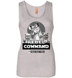 Public Policy Posse - Rebel Command 02 - Next Level Womens Jersey Tank