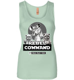 Public Policy Posse - Rebel Command 02 - Next Level Womens Jersey Tank