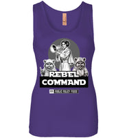 Public Policy Posse - Rebel Command 02 - Next Level Womens Jersey Tank