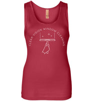 Clear Vision Window Cleaning - Essentials - Next Level Womens Jersey Tank