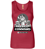 Public Policy Posse - Rebel Command 02 - Next Level Womens Jersey Tank