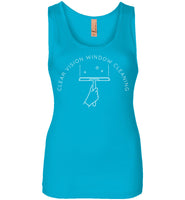Clear Vision Window Cleaning - Essentials - Next Level Womens Jersey Tank