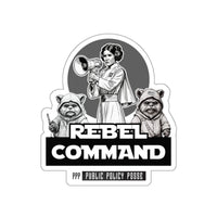 Public Policy Posse - Rebel Command 02 - Kiss-Cut Stickers