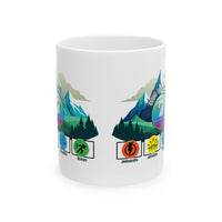 Seven Dimensions - "Will Work For Reinforcements" - Ceramic MugCeramic Mug