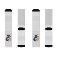 Seven Dimensions - Cooperate or Litigate - Sublimation Socks