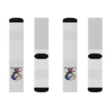 Seven Dimensions - Cooperate or Litigate - Sublimation Socks