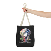 Seven Dimensions - Cooperate or Litigate - Tote Bag