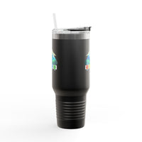 Colorful Insulated Travel Mug - Adventure Ready 40oz Tumbler for Outdoor Lovers
