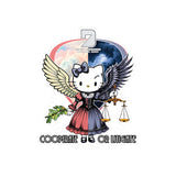 Seven Dimensions - Cooperate or Litigate - Kiss cut Stickers