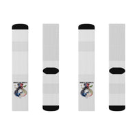 Seven Dimensions - Cooperate or Litigate - Sublimation Socks