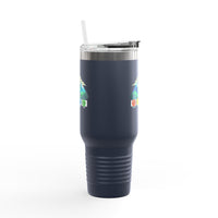 Colorful Insulated Travel Mug - Adventure Ready 40oz Tumbler for Outdoor Lovers