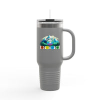 Colorful Insulated Travel Mug - Adventure Ready 40oz Tumbler for Outdoor Lovers