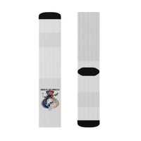 Seven Dimensions - Cooperate or Litigate - Sublimation Socks