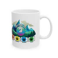 Seven Dimensions - "Will Work For Reinforcements" - Green Edition - Ceramic Mug