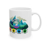 Seven Dimensions - "Will Work For Reinforcements" - Green Edition - Ceramic Mug