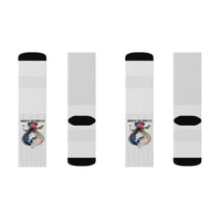 Seven Dimensions - Cooperate or Litigate - Sublimation Socks