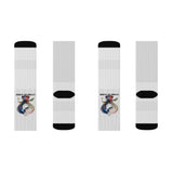 Seven Dimensions - Cooperate or Litigate - Sublimation Socks