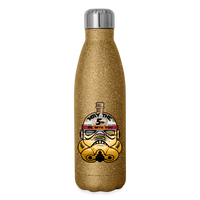 May the 5th - Insulated Stainless Steel Water Bottle - gold glitter