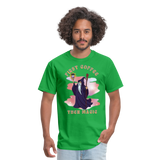 First Coffee, Then Magic Wizard - Unisex Classic T-Shirt - bright green