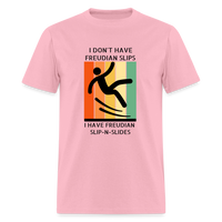 Freudian Slip-n-Slide Unisex Classic T-Shirt - pink
