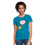 Vocal Protest is a Human Right Women's T-Shirt - turquoise